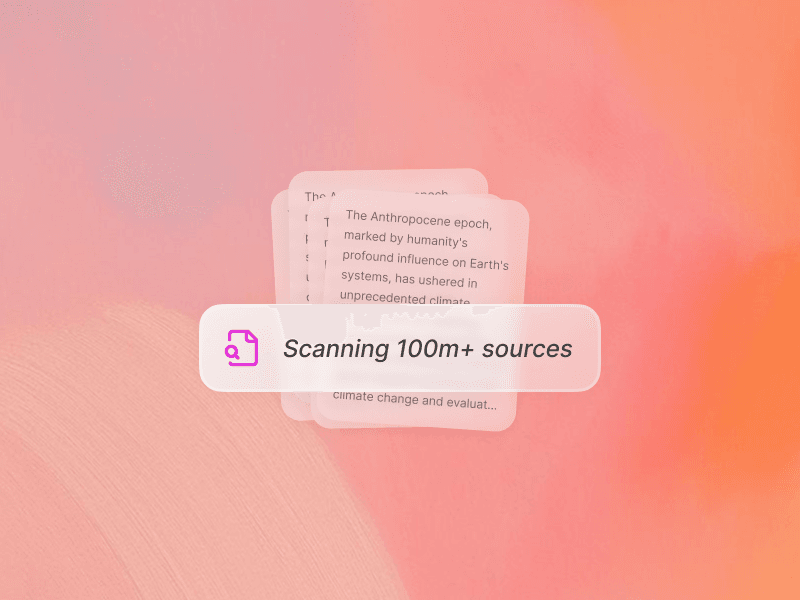 Comprehensive Scanning