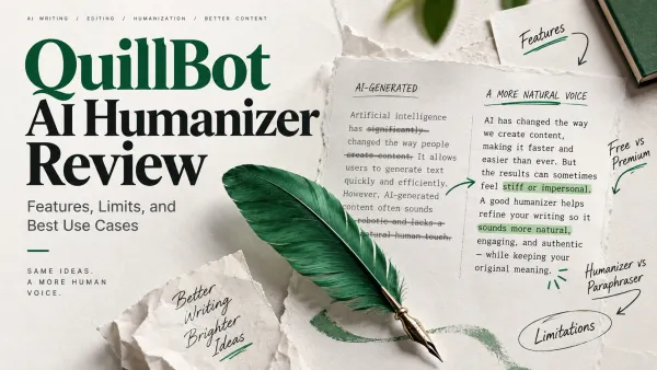 QuillBot AI Humanizer Review: Features, Limits, and Best Use Cases