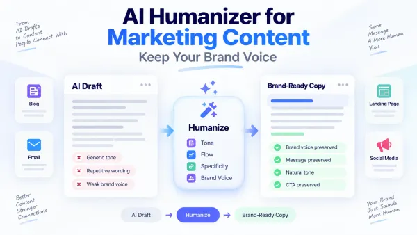 How to Humanize AI Marketing Content Without Losing Brand Voice